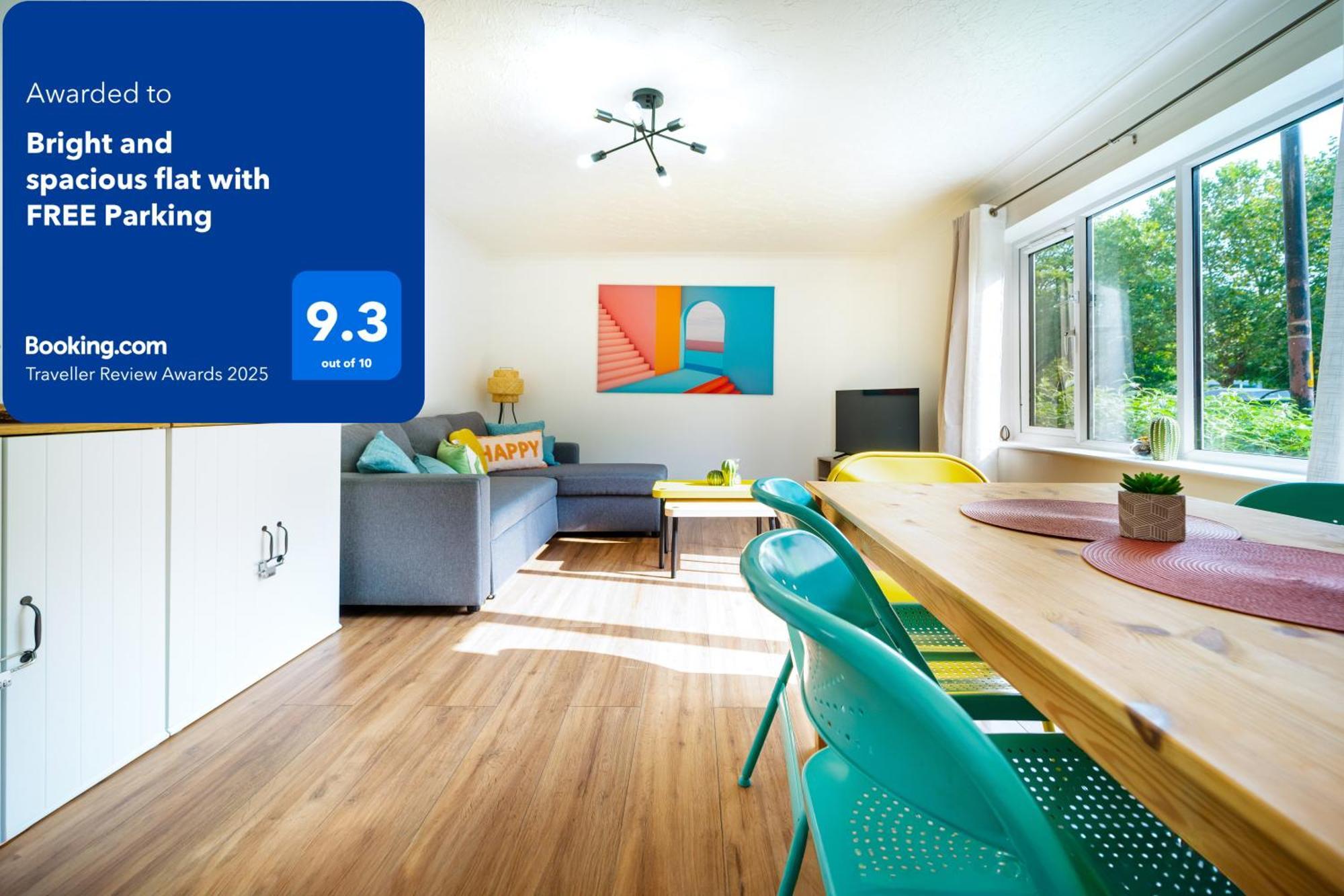 Bright And Spacious Flat With Free Parking London Exterior foto